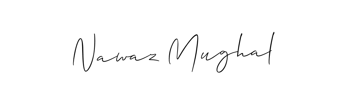 The best way (Allison_Script) to make a short signature is to pick only two or three words in your name. The name Nawaz Mughal include a total of six letters. For converting this name. Nawaz Mughal signature style 2 images and pictures png