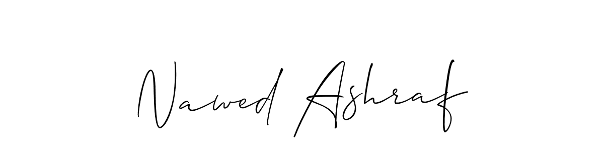 Best and Professional Signature Style for Nawed Ashraf. Allison_Script Best Signature Style Collection. Nawed Ashraf signature style 2 images and pictures png