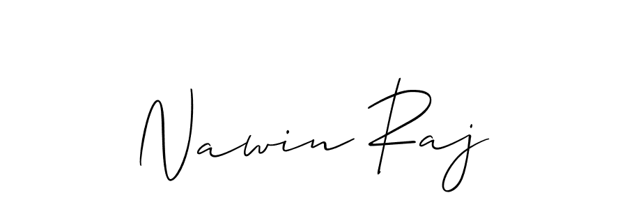 Make a beautiful signature design for name Nawin Raj. Use this online signature maker to create a handwritten signature for free. Nawin Raj signature style 2 images and pictures png