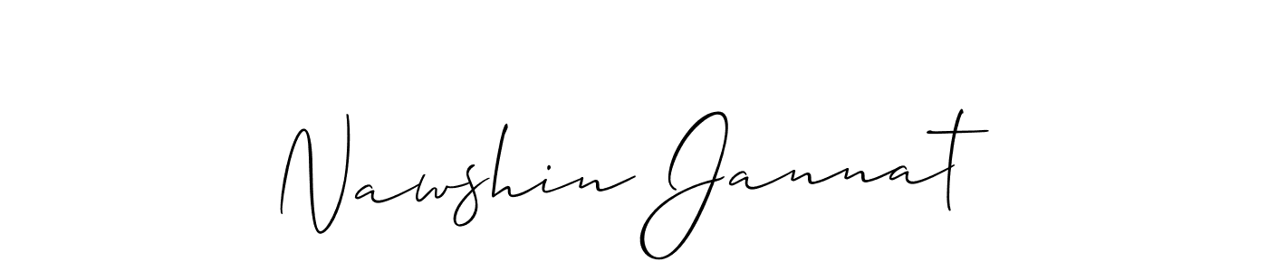 Once you've used our free online signature maker to create your best signature Allison_Script style, it's time to enjoy all of the benefits that Nawshin Jannat name signing documents. Nawshin Jannat signature style 2 images and pictures png