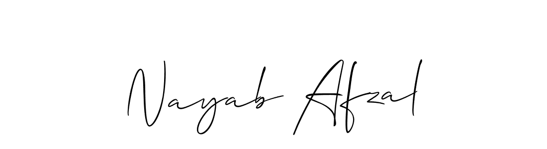 This is the best signature style for the Nayab Afzal name. Also you like these signature font (Allison_Script). Mix name signature. Nayab Afzal signature style 2 images and pictures png
