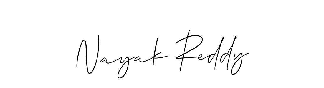 You should practise on your own different ways (Allison_Script) to write your name (Nayak Reddy) in signature. don't let someone else do it for you. Nayak Reddy signature style 2 images and pictures png
