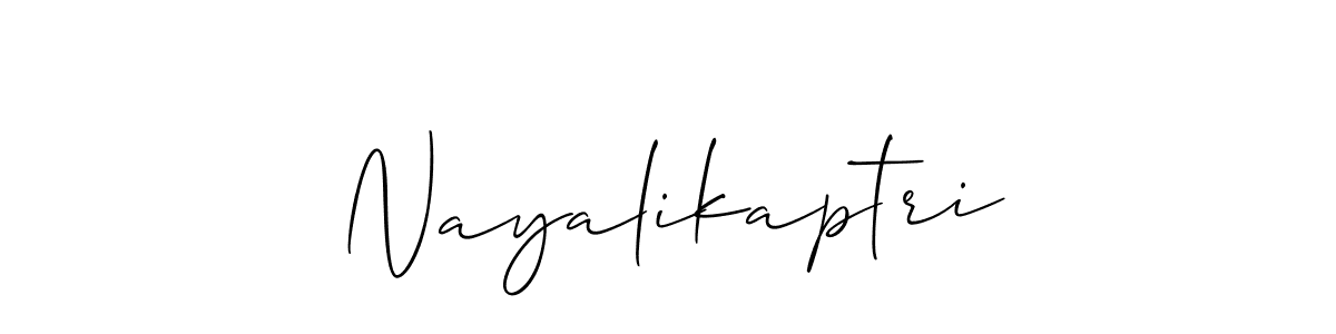 Best and Professional Signature Style for Nayalikaptri. Allison_Script Best Signature Style Collection. Nayalikaptri signature style 2 images and pictures png