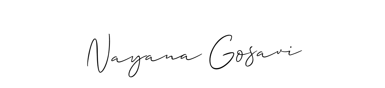 Check out images of Autograph of Nayana Gosavi name. Actor Nayana Gosavi Signature Style. Allison_Script is a professional sign style online. Nayana Gosavi signature style 2 images and pictures png