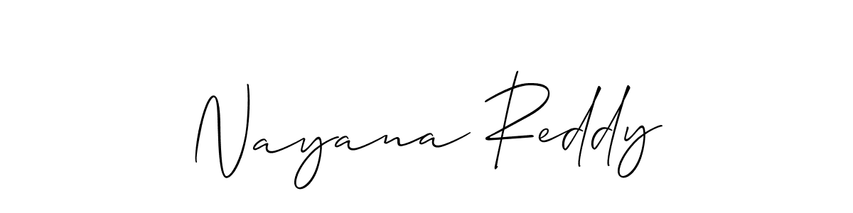 Best and Professional Signature Style for Nayana Reddy. Allison_Script Best Signature Style Collection. Nayana Reddy signature style 2 images and pictures png