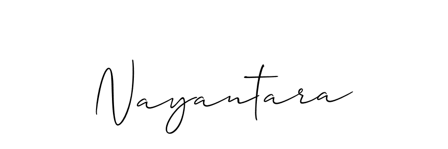 The best way (Allison_Script) to make a short signature is to pick only two or three words in your name. The name Nayantara include a total of six letters. For converting this name. Nayantara signature style 2 images and pictures png