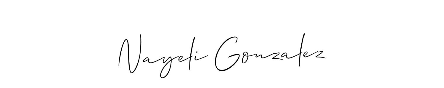 See photos of Nayeli Gonzalez official signature by Spectra . Check more albums & portfolios. Read reviews & check more about Allison_Script font. Nayeli Gonzalez signature style 2 images and pictures png