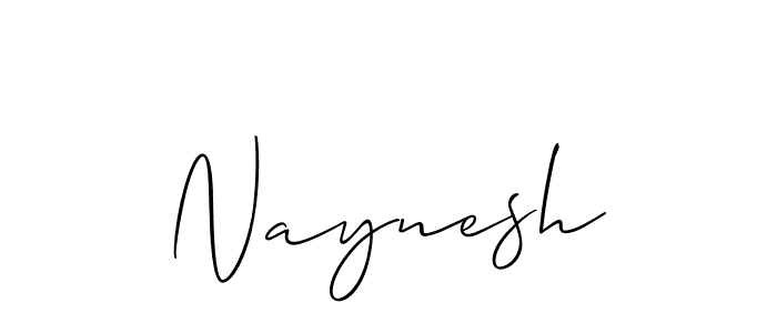 How to make Naynesh name signature. Use Allison_Script style for creating short signs online. This is the latest handwritten sign. Naynesh signature style 2 images and pictures png