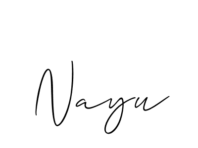 How to Draw Nayu signature style? Allison_Script is a latest design signature styles for name Nayu. Nayu signature style 2 images and pictures png