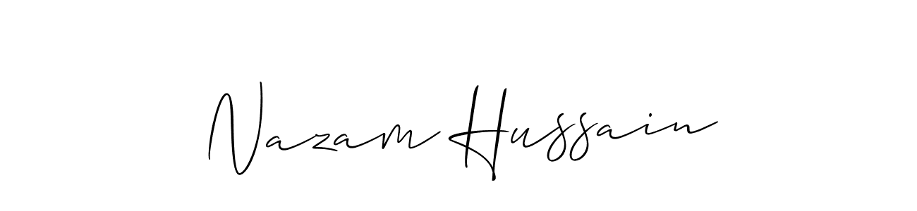 Here are the top 10 professional signature styles for the name Nazam Hussain. These are the best autograph styles you can use for your name. Nazam Hussain signature style 2 images and pictures png