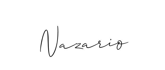 Here are the top 10 professional signature styles for the name Nazario. These are the best autograph styles you can use for your name. Nazario signature style 2 images and pictures png