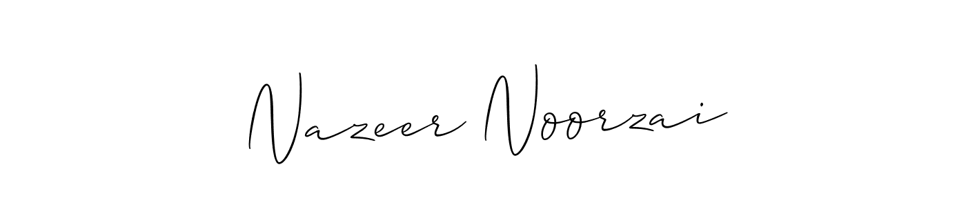 You can use this online signature creator to create a handwritten signature for the name Nazeer Noorzai. This is the best online autograph maker. Nazeer Noorzai signature style 2 images and pictures png