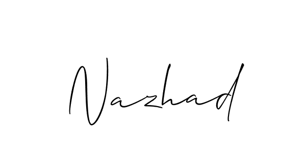 Here are the top 10 professional signature styles for the name Nazhad. These are the best autograph styles you can use for your name. Nazhad signature style 2 images and pictures png
