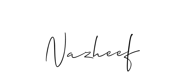 Here are the top 10 professional signature styles for the name Nazheef. These are the best autograph styles you can use for your name. Nazheef signature style 2 images and pictures png