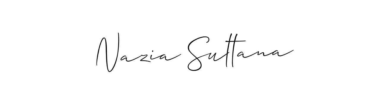 See photos of Nazia Sultana official signature by Spectra . Check more albums & portfolios. Read reviews & check more about Allison_Script font. Nazia Sultana signature style 2 images and pictures png