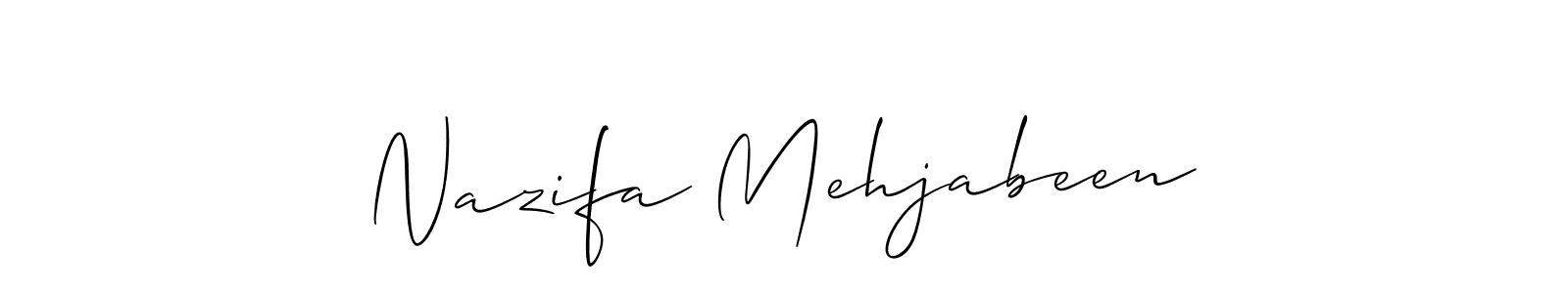 You can use this online signature creator to create a handwritten signature for the name Nazifa Mehjabeen. This is the best online autograph maker. Nazifa Mehjabeen signature style 2 images and pictures png