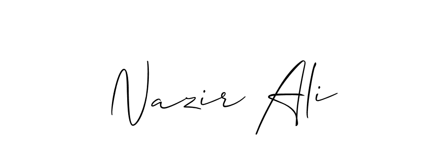 Here are the top 10 professional signature styles for the name Nazir Ali. These are the best autograph styles you can use for your name. Nazir Ali signature style 2 images and pictures png