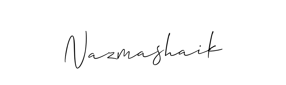 Check out images of Autograph of Nazmashaik name. Actor Nazmashaik Signature Style. Allison_Script is a professional sign style online. Nazmashaik signature style 2 images and pictures png