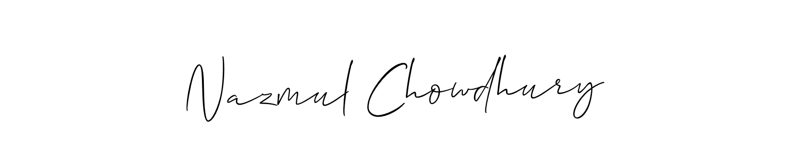 See photos of Nazmul Chowdhury official signature by Spectra . Check more albums & portfolios. Read reviews & check more about Allison_Script font. Nazmul Chowdhury signature style 2 images and pictures png
