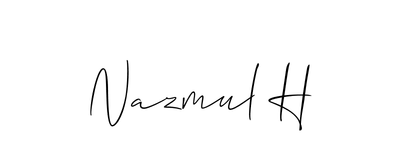 See photos of Nazmul H official signature by Spectra . Check more albums & portfolios. Read reviews & check more about Allison_Script font. Nazmul H signature style 2 images and pictures png