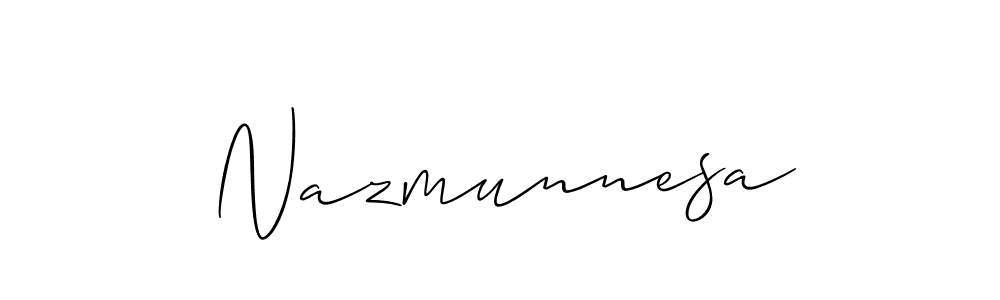 Once you've used our free online signature maker to create your best signature Allison_Script style, it's time to enjoy all of the benefits that Nazmunnesa name signing documents. Nazmunnesa signature style 2 images and pictures png