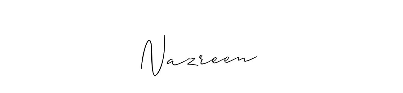 You can use this online signature creator to create a handwritten signature for the name Nazreen❤️. This is the best online autograph maker. Nazreen❤️ signature style 2 images and pictures png