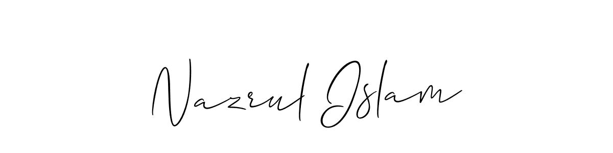 Make a short Nazrul Islam signature style. Manage your documents anywhere anytime using Allison_Script. Create and add eSignatures, submit forms, share and send files easily. Nazrul Islam signature style 2 images and pictures png