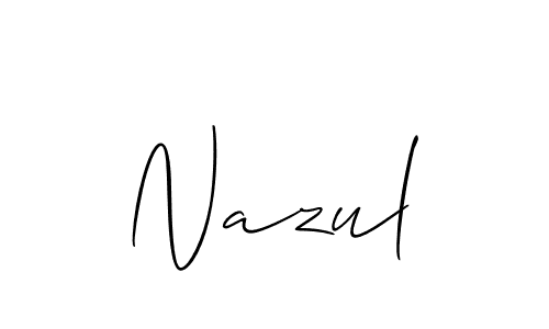 Check out images of Autograph of Nazul name. Actor Nazul Signature Style. Allison_Script is a professional sign style online. Nazul signature style 2 images and pictures png