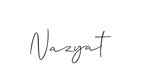 This is the best signature style for the Nazyat name. Also you like these signature font (Allison_Script). Mix name signature. Nazyat signature style 2 images and pictures png