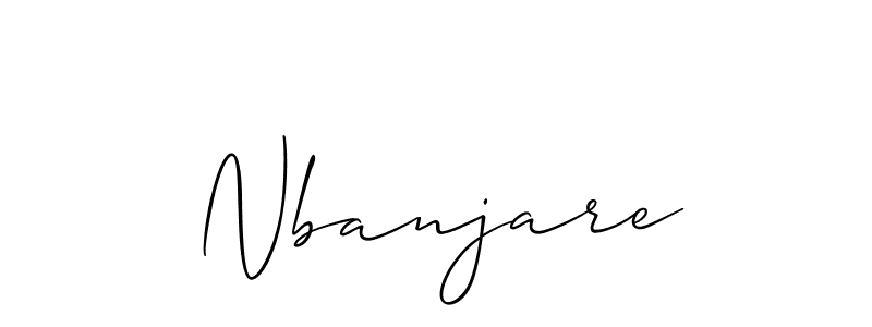 This is the best signature style for the Nbanjare name. Also you like these signature font (Allison_Script). Mix name signature. Nbanjare signature style 2 images and pictures png