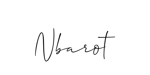 You can use this online signature creator to create a handwritten signature for the name Nbarot. This is the best online autograph maker. Nbarot signature style 2 images and pictures png