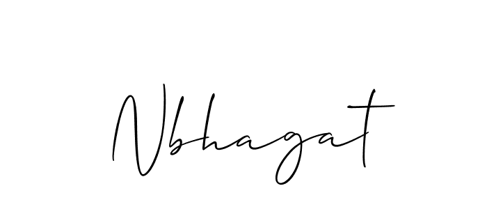 if you are searching for the best signature style for your name Nbhagat. so please give up your signature search. here we have designed multiple signature styles  using Allison_Script. Nbhagat signature style 2 images and pictures png