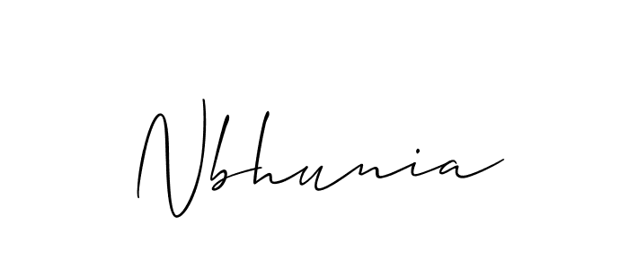 Similarly Allison_Script is the best handwritten signature design. Signature creator online .You can use it as an online autograph creator for name Nbhunia. Nbhunia signature style 2 images and pictures png