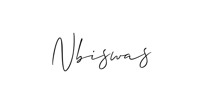 Once you've used our free online signature maker to create your best signature Allison_Script style, it's time to enjoy all of the benefits that Nbiswas name signing documents. Nbiswas signature style 2 images and pictures png