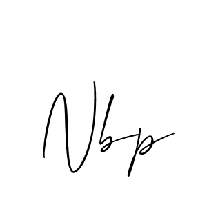 How to Draw Nbp signature style? Allison_Script is a latest design signature styles for name Nbp. Nbp signature style 2 images and pictures png