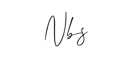 Download transparent PNG signature for name Nbs styled with Allison_Script font. Ready to paste directly into PDF and Word agreements. Nbs signature style 2 images and pictures png