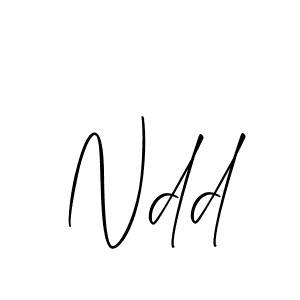 Allison_Script is a professional signature style that is perfect for those who want to add a touch of class to their signature. It is also a great choice for those who want to make their signature more unique. Get Ndd name to fancy signature for free. Ndd signature style 2 images and pictures png