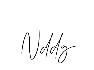 Make a beautiful signature design for name Nddg. With this signature (Allison_Script) style, you can create a handwritten signature for free. Nddg signature style 2 images and pictures png