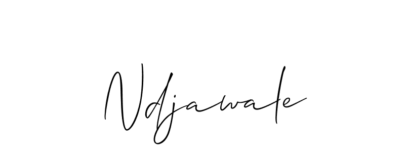 This is the best signature style for the Ndjawale name. Also you like these signature font (Allison_Script). Mix name signature. Ndjawale signature style 2 images and pictures png