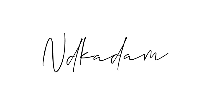 Make a short Ndkadam signature style. Manage your documents anywhere anytime using Allison_Script. Create and add eSignatures, submit forms, share and send files easily. Ndkadam signature style 2 images and pictures png