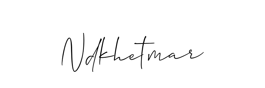 Similarly Allison_Script is the best handwritten signature design. Signature creator online .You can use it as an online autograph creator for name Ndkhetmar. Ndkhetmar signature style 2 images and pictures png