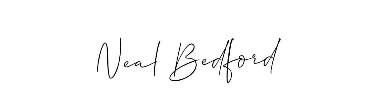 Also we have Neal Bedford name is the best signature style. Create professional handwritten signature collection using Allison_Script autograph style. Neal Bedford signature style 2 images and pictures png