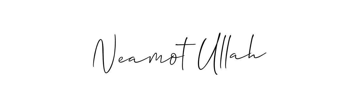 This is the best signature style for the Neamot Ullah name. Also you like these signature font (Allison_Script). Mix name signature. Neamot Ullah signature style 2 images and pictures png