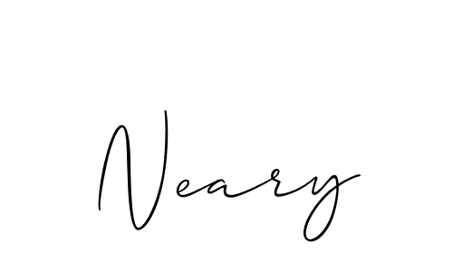 Make a beautiful signature design for name Neary. Use this online signature maker to create a handwritten signature for free. Neary signature style 2 images and pictures png