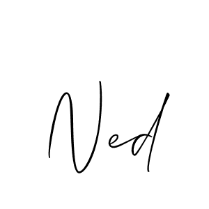 Best and Professional Signature Style for Ned. Allison_Script Best Signature Style Collection. Ned signature style 2 images and pictures png