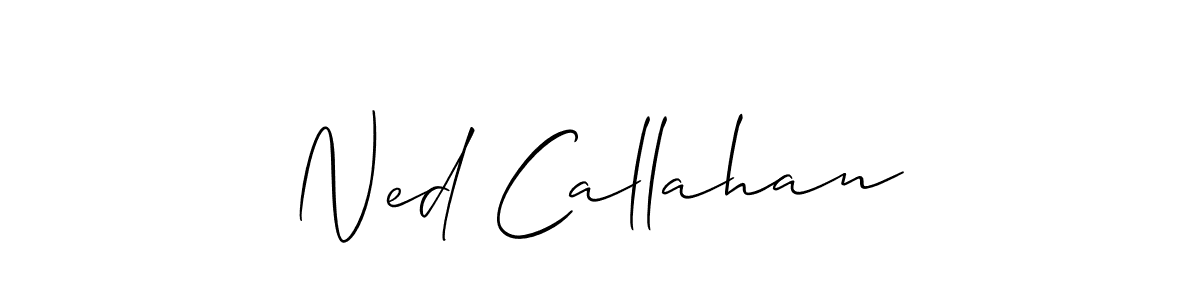 Also You can easily find your signature by using the search form. We will create Ned Callahan name handwritten signature images for you free of cost using Allison_Script sign style. Ned Callahan signature style 2 images and pictures png