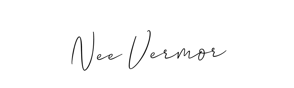 See photos of Nee Vermor official signature by Spectra . Check more albums & portfolios. Read reviews & check more about Allison_Script font. Nee Vermor signature style 2 images and pictures png