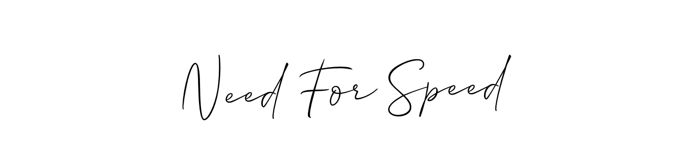 How to Draw Need For Speed signature style? Allison_Script is a latest design signature styles for name Need For Speed. Need For Speed signature style 2 images and pictures png