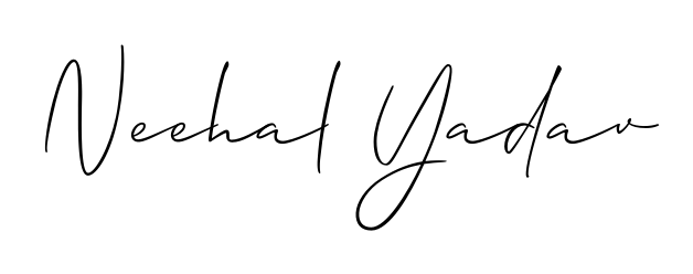 Generate high-definition signature styles for Neehal Yadav. The Allison_Script typeface ensures crisp legibility and sophisticated design. Neehal Yadav signature style 2 images and pictures png