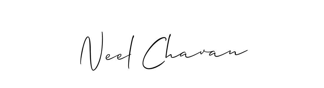 Make a short Neel Chavan signature style. Manage your documents anywhere anytime using Allison_Script. Create and add eSignatures, submit forms, share and send files easily. Neel Chavan signature style 2 images and pictures png